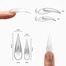 Верхние формы для наращивания ADORE Dual Nail Forms [type 7] Cat’s Claw 120 штук (5906935708187) - Фото №4